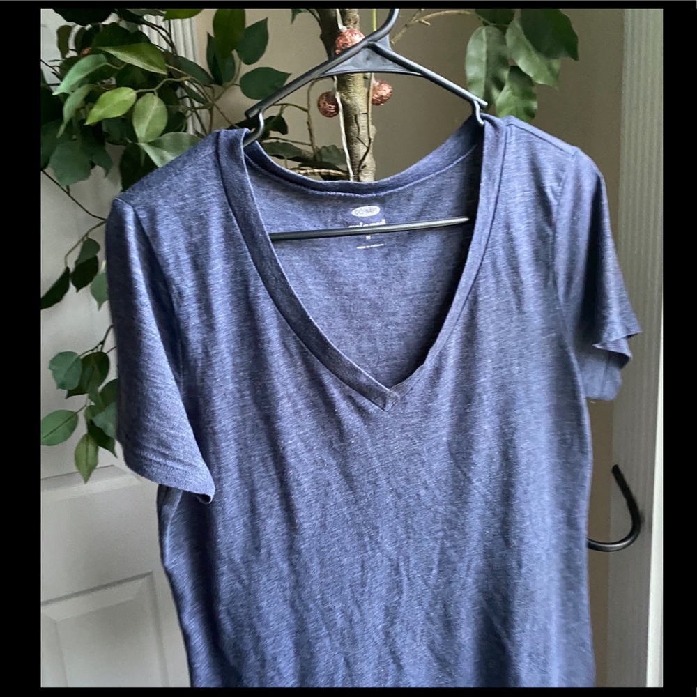 Old Navy blue heathered tee